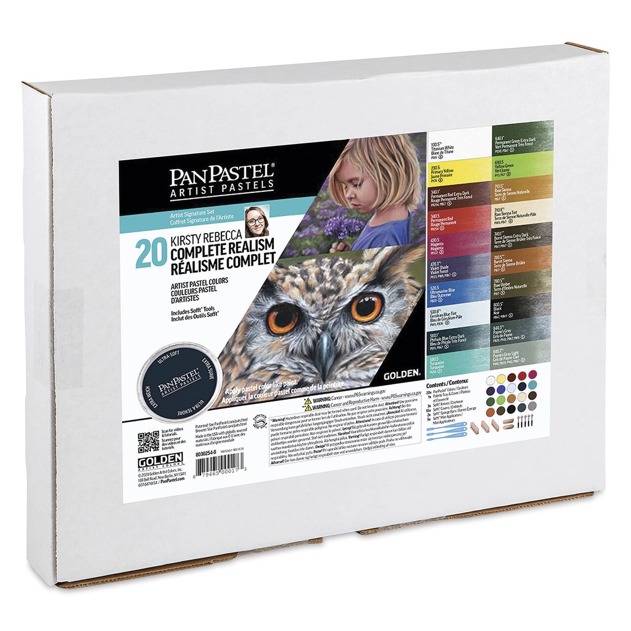 PanPastel Artists' Painting Pastels Set - Kirsty Rebecca General Realism, Set of 20